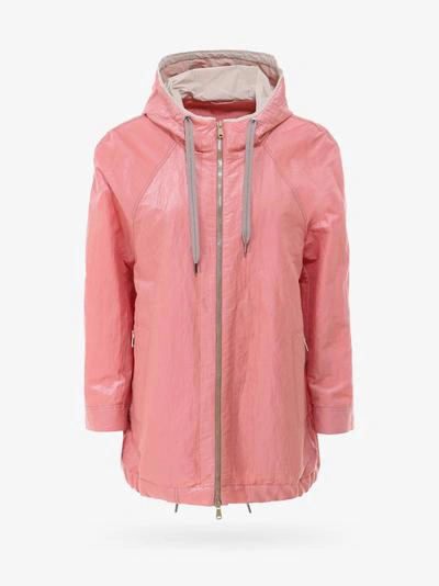 Shop Brunello Cucinelli Jacket In Pink