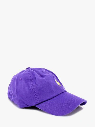 Shop Polo Ralph Lauren Classic Sport Cap In Purple