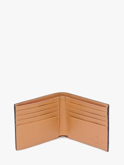 Shop Etro Wallet In Brown