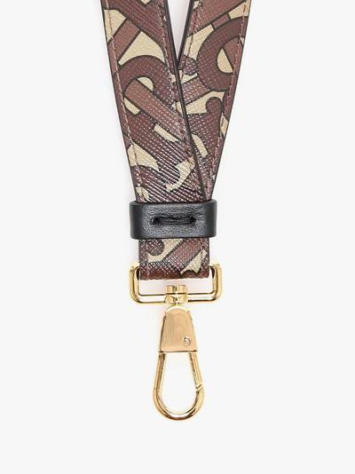 Shop Burberry Keyrings In Brown