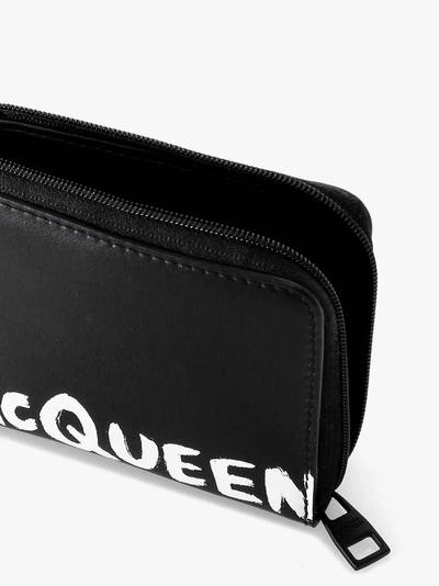 Shop Alexander Mcqueen Wallet In Black