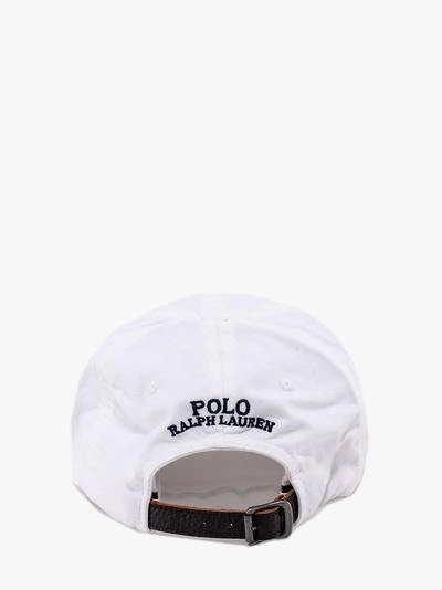 Shop Polo Ralph Lauren Cap In White