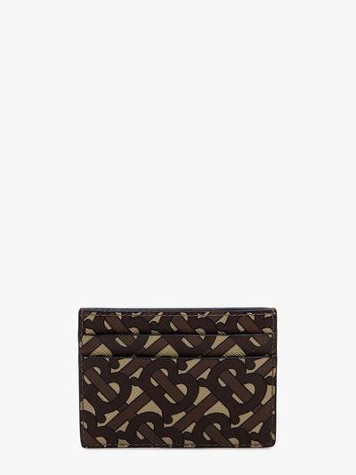 Shop Burberry Cardholder In Brown