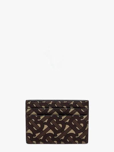 Shop Burberry Cardholder In Brown