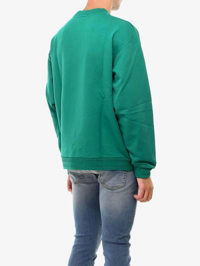Shop Drôle De Monsieur Sweatshirt In Green