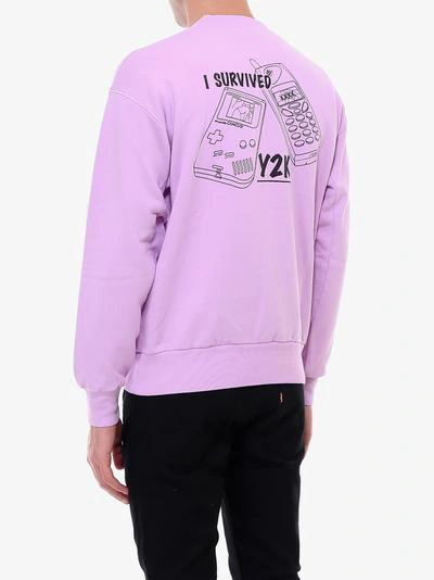 Shop Aries Sweatshirt In Purple