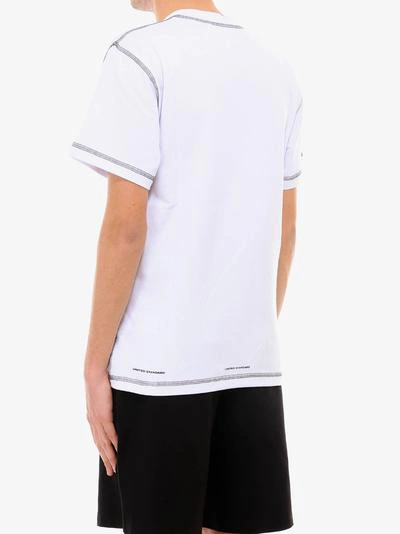 Shop United Standard T-shirt In White