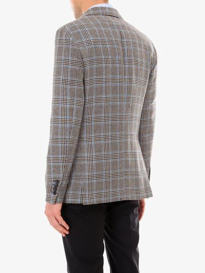 Shop Lardini Blazer In Brown