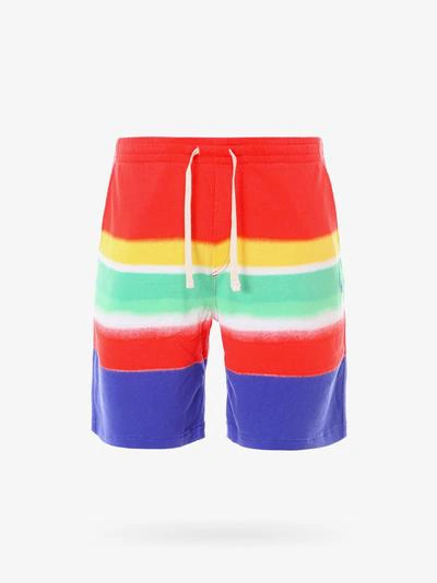 Shop Polo Ralph Lauren Bermuda Shorts In Multicolor