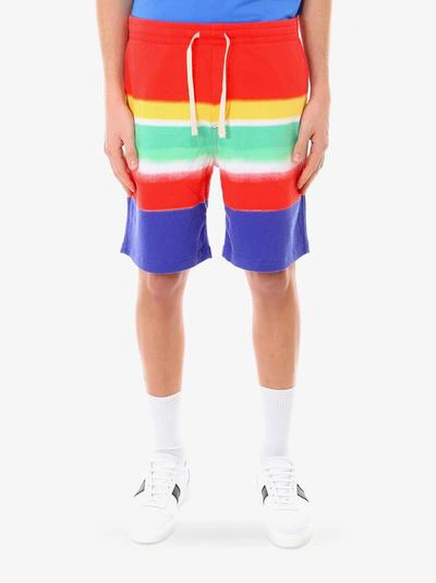 Shop Polo Ralph Lauren Bermuda Shorts In Multicolor