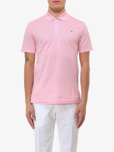 Shop Paul & Shark Polo Shirt In Pink