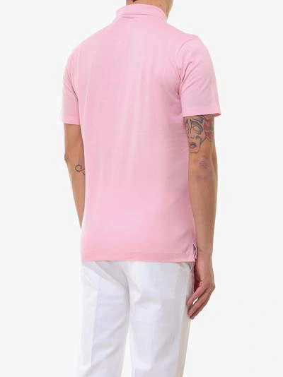 Shop Paul & Shark Polo Shirt In Pink