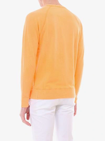 Shop Polo Ralph Lauren Classic Sweatshirt In Orange