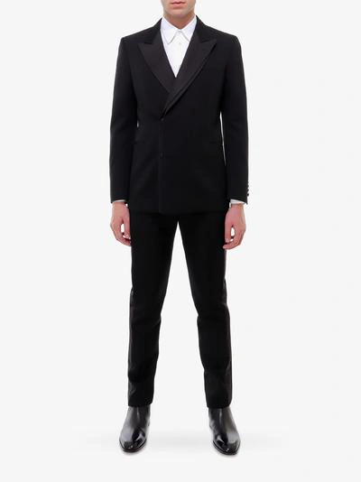 Shop Alexander Mcqueen Trousers In Black