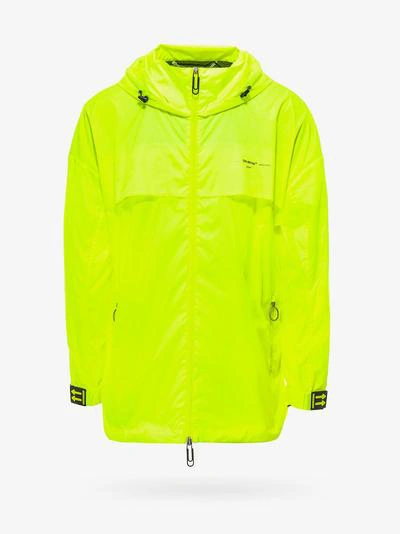 Shop Off-white Jacket In Yellow