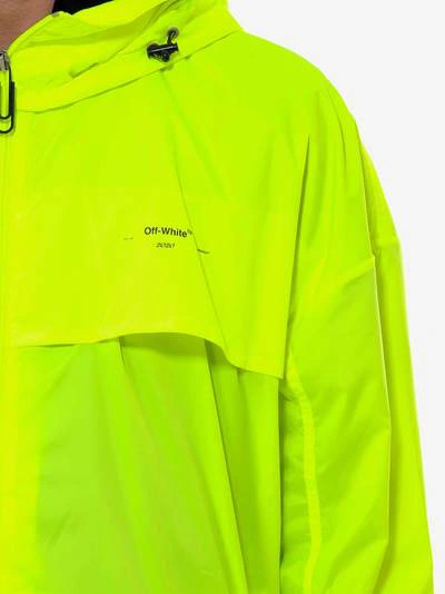 Shop Off-white Jacket In Yellow