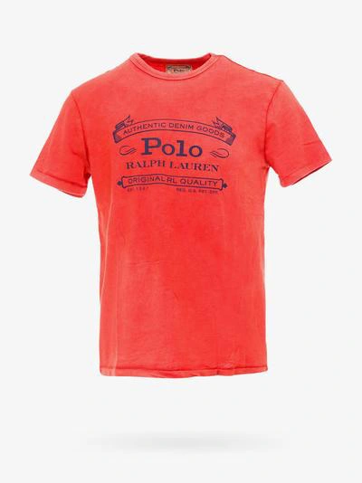 Shop Polo Ralph Lauren T-shirt In Red