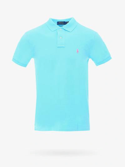 Shop Polo Ralph Lauren Polo Shirt In Blue