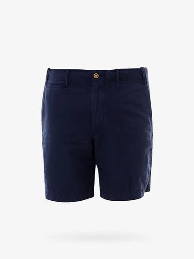 Shop Polo Ralph Lauren Bermuda Shorts In Blue