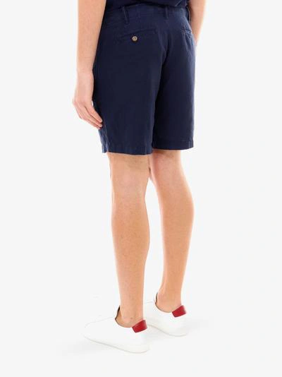 Shop Polo Ralph Lauren Bermuda Shorts In Blue