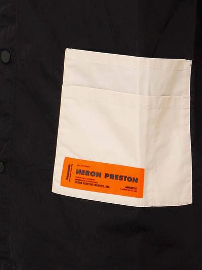 Shop Heron Preston Shirt In Black