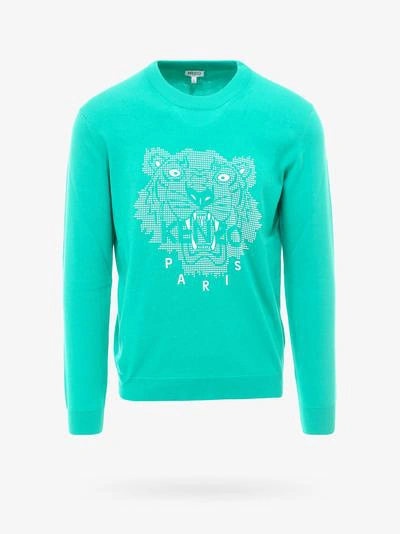 Shop Kenzo Sweater In Green