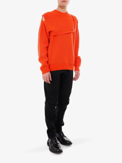 Shop Bottega Veneta Sweater In Orange