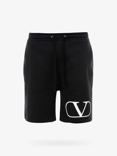 Shop Valentino Bermuda Short In Black