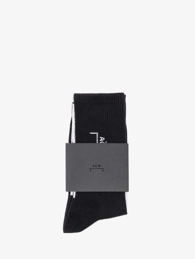 Shop A-cold-wall* Socks In Black