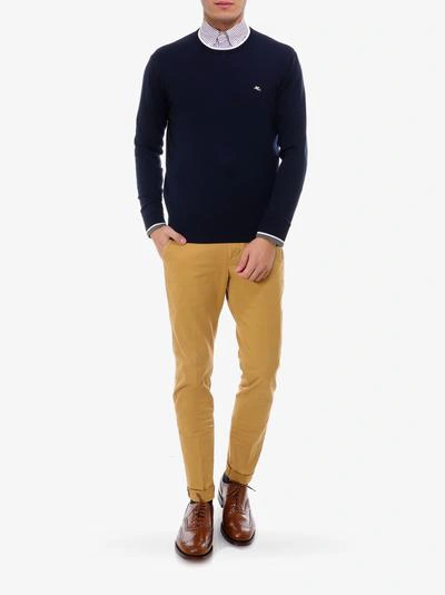 Shop Etro Sweater In Blue