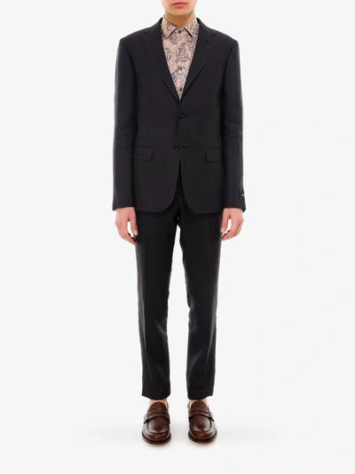 Shop Z Zegna Suit In Black