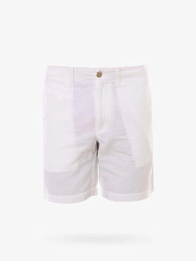 Shop Polo Ralph Lauren Bermuda Shorts In White