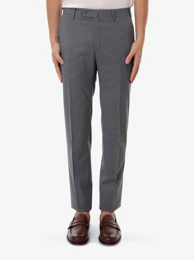 Pt01 Techno Washable Wool Trousers In Grey | ModeSens