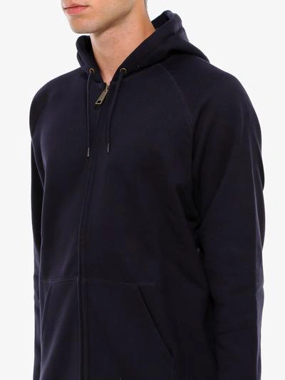 Shop Carhartt Hooded Chase Jacket In Blue