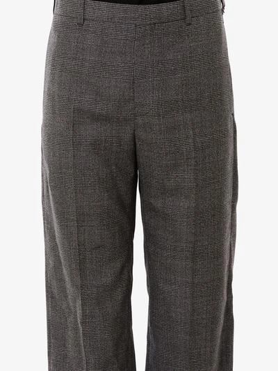 Shop Balenciaga Trousers In Grey