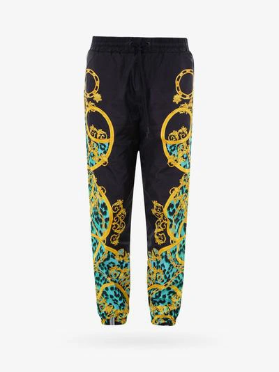 Shop Versace Jeans Couture Trousers In Green