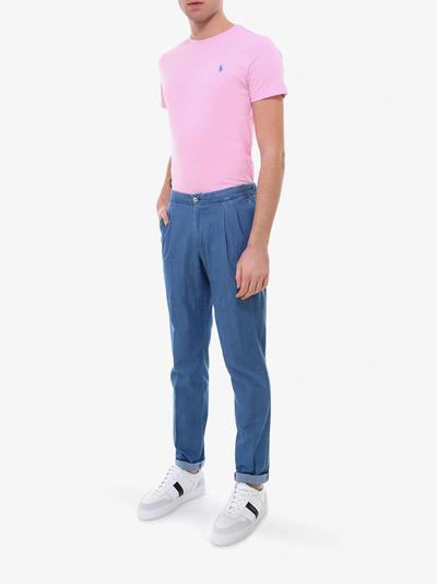 Shop Polo Ralph Lauren T-shirt In Pink
