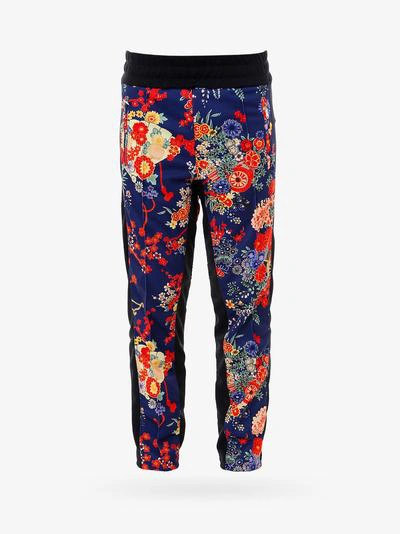 Shop Palm Angels Blooming Track Pants In Blue