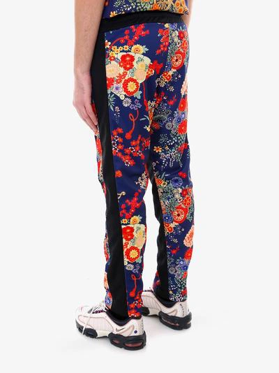Shop Palm Angels Blooming Track Pants In Blue