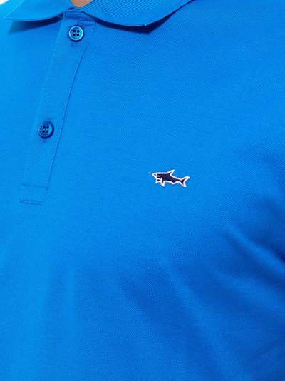 Shop Paul & Shark Polo Shirt In Blue