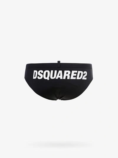 Shop Dsquared2 Swim Slip In Black