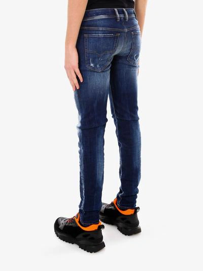 Shop Diesel Sleenker In Blue