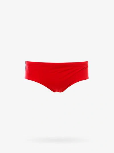 Shop Dsquared2 Swim Slip In Red