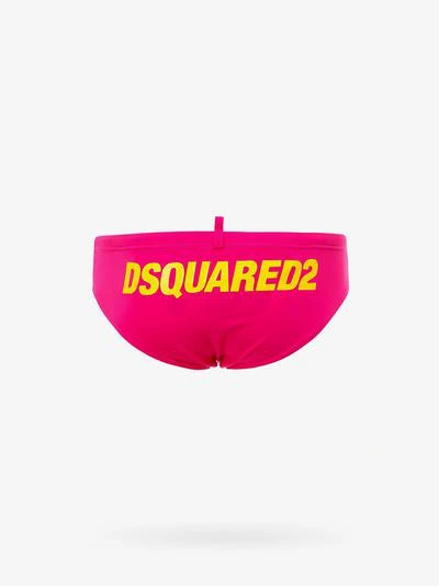 Shop Dsquared2 Swim Slip In Pink