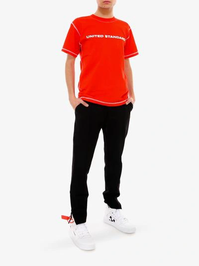Shop United Standard T-shirt In Red