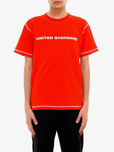 Shop United Standard T-shirt In Red
