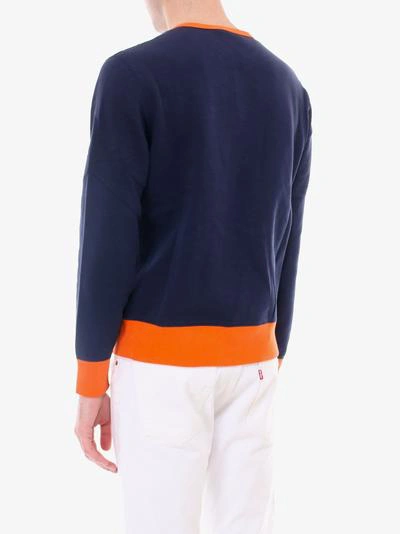 Shop Polo Ralph Lauren Sweatshirt In Blue