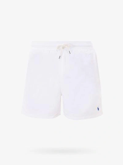 Shop Polo Ralph Lauren Swimwear In White