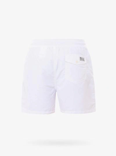 Shop Polo Ralph Lauren Swimwear In White