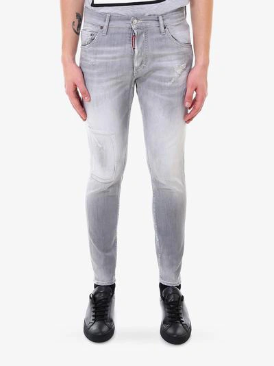 Shop Dsquared2 Jeans In Grey